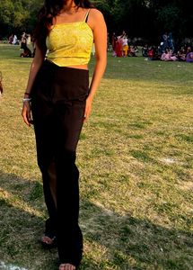 Yellow Bandana Top