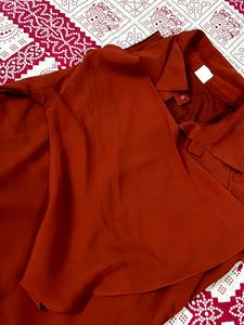 Elegant Brown Tunic Top