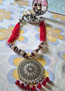 Necklace With Earrings For Women