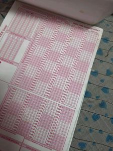 Exam Prep Book / OMR Sheets