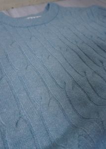 Light Blue Knit Sweater