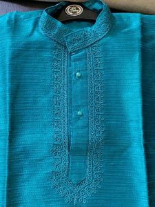 Colourful Blue Colour Kurta Set for 4 Years Boys 🤩🤩