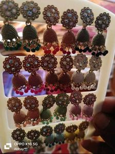 12pair Jhumki Combo