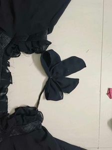 Stylish Black Saree Blouse