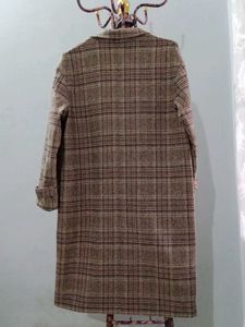 Plaid Overcoat