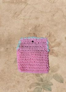 crochet mini wallet