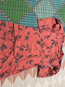 Pink Short Kurti