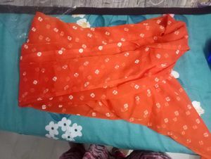 New Orenge bandhani Dupatta