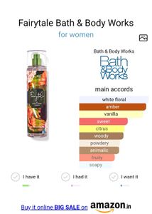 Fairytale Bath And Body Works 10ml Decant