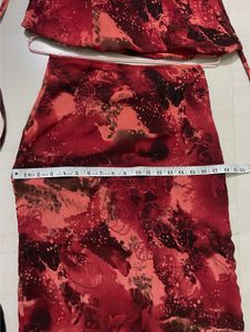 Vintage Red Two piece skirt and tops