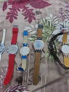 11 Watch Lot  Mixed Set Almost Working
