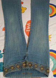 Vintage Bootcut Denim Jeans