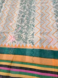 Handcrafted Embroidered Saree