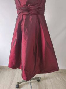 Maroon Cocktail Dress