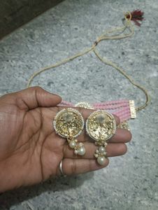 Pink  Necklace