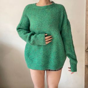 Green Knit Sweater