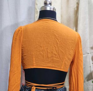 Urbanic Tie Up Crop Top