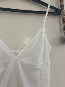 White Spaghetti Strap Top