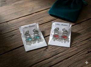 Ethnic Drop Earrings