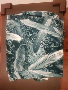 Feather Print Maxi Skirt - Goa ready 🙂