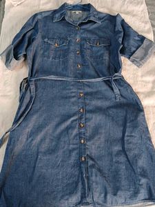 Denim Shirt Dress
