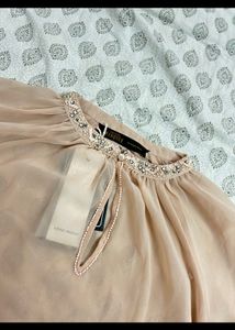 Vero Moda nude fancy top