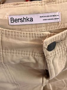 Beige Cargo Pants
