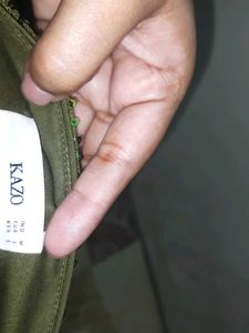 Stunning Green Embellished Kazo Partywear Top❤️