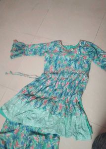 Floral Print Top &amp; Pant Set
