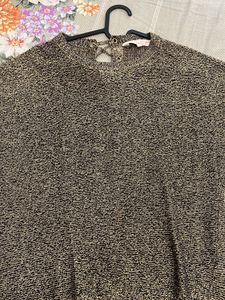 Gold styled back party top