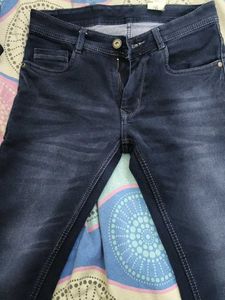 Dark Blue Denim Jeans