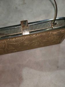 Sparkling Diamond Pattern Evening Bag