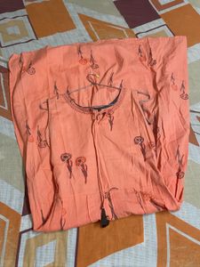 Flower Print Kurta