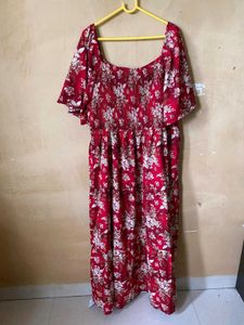 Floral A Line Dress