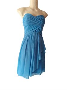 ✨ Stunning Blue Strapless Dress 🫶🏻😍