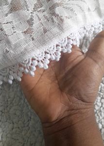 Chapel Scarf White Color For Christians