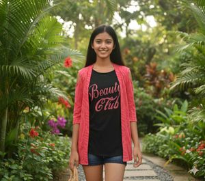 Stylish Black Beauty Club Top
