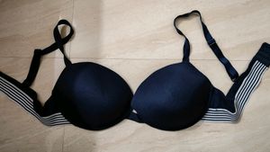 40 D Nevy Blue Bra