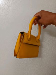 Luxury Yellow Mini Purse