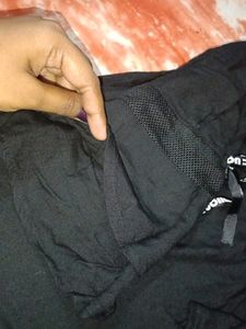 An Off The Shoulder Black Stylish Top