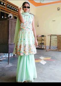 Wedding Wear 3 Piece Sarara Set