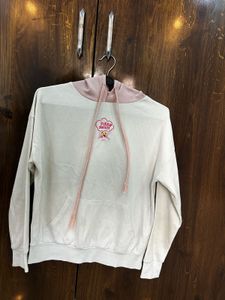 Hoodie with Pink Details