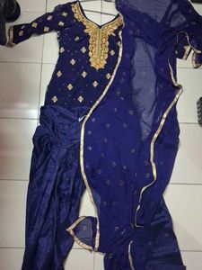 Elegant Blue Palazzos