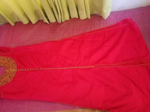 Aline Kurta Dark Pink Colour