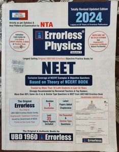Errorless Physics Vol 2 - NEET 2024