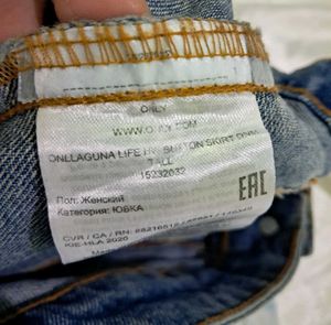 Only Denim Mini Skirt