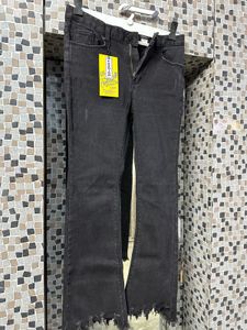 Distressed Denim Jeans