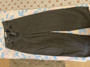 Wide Leg Black Jeans