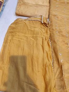 Golden Salwar Kameez
