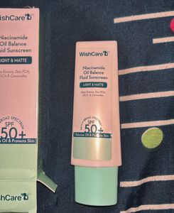 WishCare Niacinamide Sunscreen